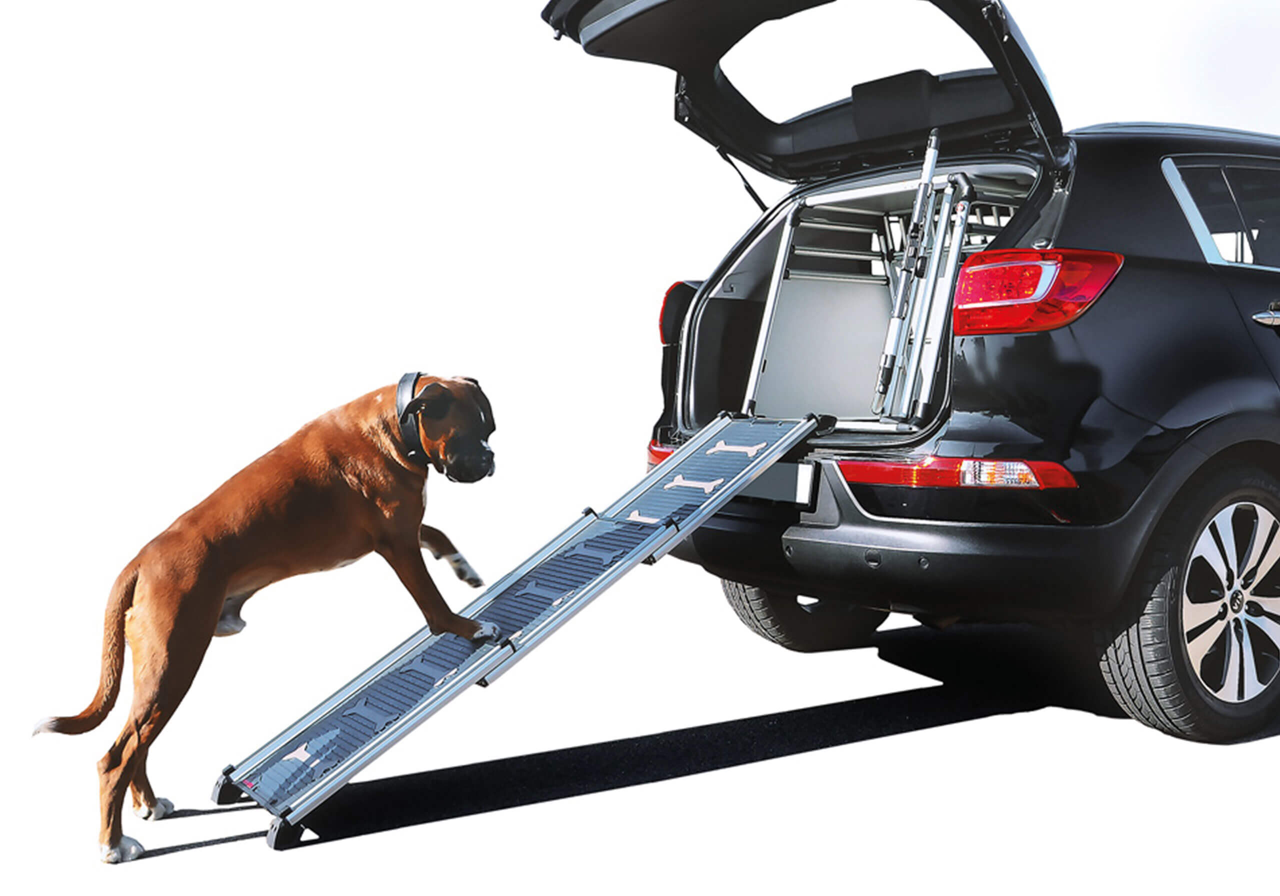 Brüggli 4pets Easy-Steps telescoping dog access ramp