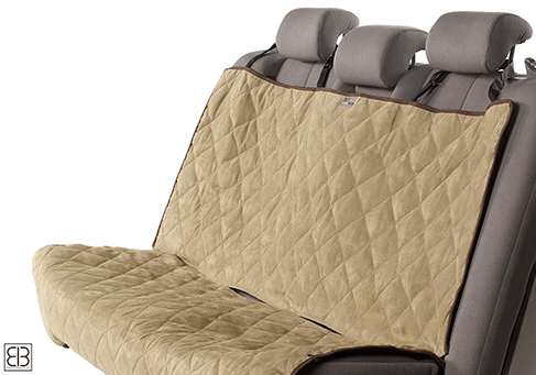 Animal Basic Velvet Rear Seat Cover