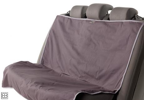 EB Animal Basics waterproof rear seat cover, Anthracite and Grey